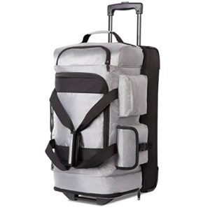 Coolife Rolling Duffel Travel Duffel Bag Wheeled Duffel Suitcase