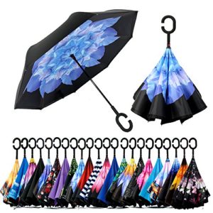 Spar. Saa Double Layer Inverted Umbrella with C-Shaped Handle