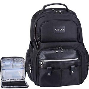 OBOO Business Travel Laptop Lunch Backpack