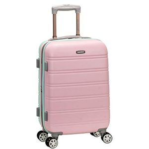 Rockland Melbourne 20" Expandable Abs Carry On, Mint