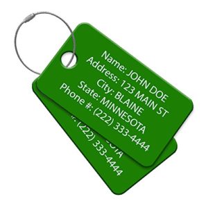 Multi Pack Customized Tavel ID Tag - Luggage Tag