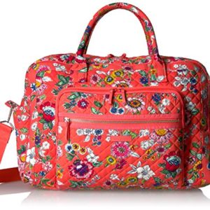 Vera Bradley Women's Iconic Weekender Travel Bag-Signature