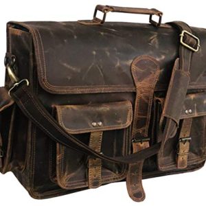 Vintage Handmade Leather Messenger Bag - Your Stylish and Functional Daily Companion