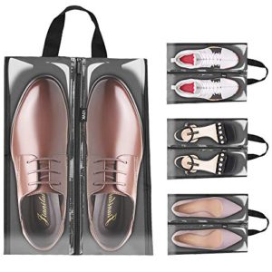 Shoe Bags for Travel,LOVK 4 PCS X-Large Travel Accessories Shoe Bags