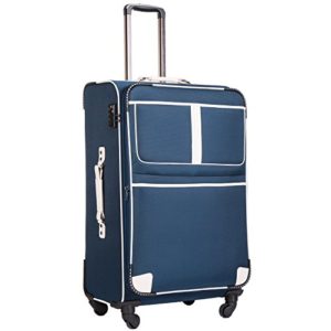 Coolife Luggage Expandable Suitcase Spinner Softshell TSA Lock