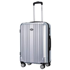 Travel Joy Expandable Carry on Luggage ABS+PC Premium Suitcase