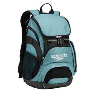 Speedo Printed Teamster 35L Backpack, Light Blue/Black