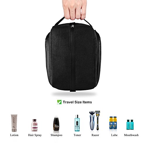 HANKCLES Travel Dopp Kit Waterproof Toiletry Bag Cosmetic Kit Bag SALE ️ Travel Bottles ...