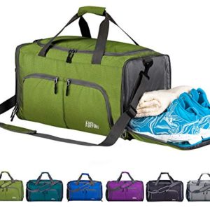 FANCYOUT Sports Gym Bag with Shoes Compartment & Wet Pocket