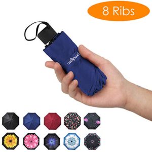 Prodigen Travel Mini Umbrella Windproof UV Folding Compact Umbrella