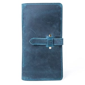 Leather Passport Holder for Men & Women - Genuine leather Wallet Case