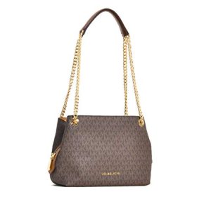 Michael Kors Medium Chain Messenger Signature Bag