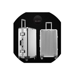 20 24 29 Inch 100% Aluminium Spinner Travel Suitcase Hand Luggage