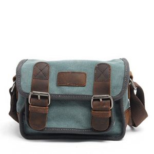 Messenger Bag Waterproof Vintage Leather Men's Messenger Shoulder Bag