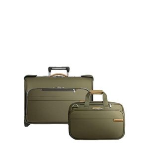 Briggs & Riley Baseline 2-Piece Set: Carry-On Wheeled Garment Bag