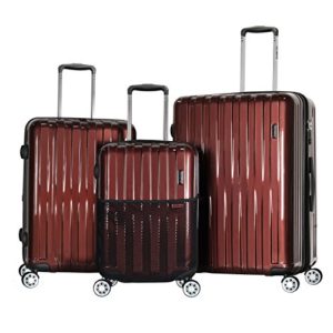 Olympia Maverick 3pc Spinner Set, Wine