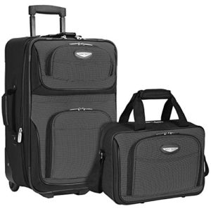 Travelers Choice Travel Select Amsterdam Two Piece Carry-on Luggage Set