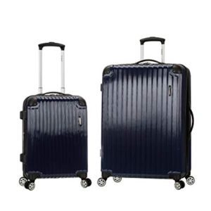 Rockland Santorini 20", 28" 2pc Expandable Polycarbonate Spinner Set