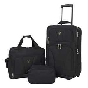 Bowman Collection- 3 Piece Traveler's Carry-On Set