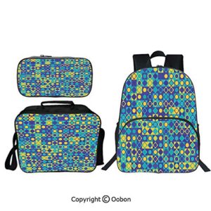 Oobon Kids Toddler School Waterproof 3D Cartoon 16" Backpack