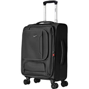 Olympia Petra 21" Carry-on Spinner, Black