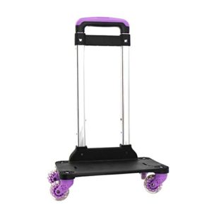 Kids Wheeled Trolley, Backpack Trolley Luggage Cart Detachable