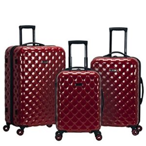 Rockland Quilt 3 Piece Polycarbonate/abs Upright Set