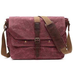 Multiple Compartments & Zippered Pockets Crossbody Bag