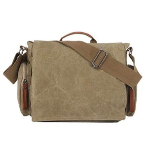 Vintage Men's Messenger Bags Canvas Shoulder Bag Man