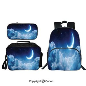 Oobon Kids Toddler School Waterproof 3D Cartoon 16" Backpack