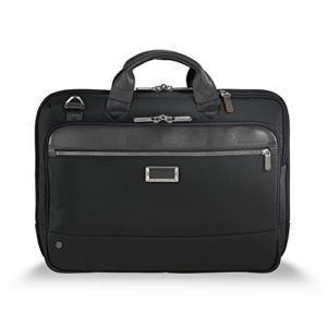 Briggs & Riley @work Slim Briefcase, Black