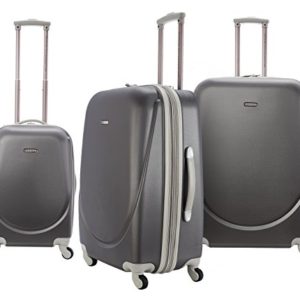 TPRC 3 Piece "Barnet Collection" Hardside Expandable Spinner Luggage Set