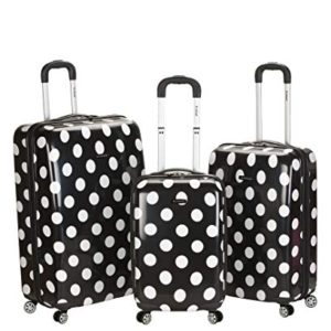 Rockland Luggage 3 Piece Laguna Beach Upright Luggage Set