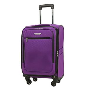 Travelers Club Luggage Tprc 20""The Sabre, Purple Carry-On Luggage