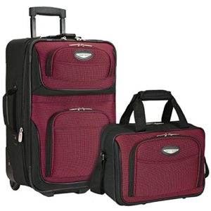 Travelers Choice Travel Select Amsterdam Two Piece Carry-on Luggage Set