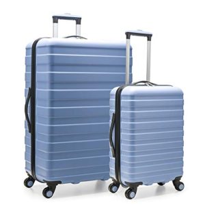 Travelers Choice Cypress Colorful 2-Piece Small and Large Hardside Spinner