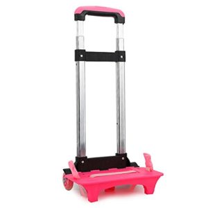 Backpack Trolley - Wheeled Trolley Hand Aluminium Alloy Folding Trolley Cart