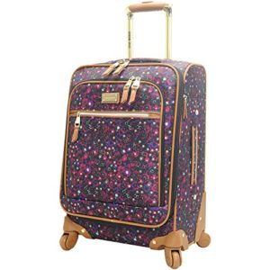 Steve Madden Carry On Softside Expandable Luggage With Spinner Wheels