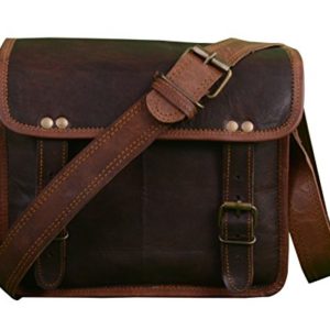 Shaista Handicraft Kattee Genuine Leather Messenger Bag