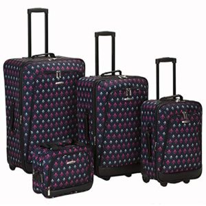 Rockland Luggage Garden 4 Piece Luggage Set