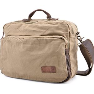 Gootium Canvas Laptop Shoulder/Messenger Bag