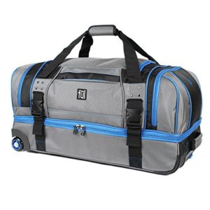 Ful Streamline 30in Soft Rolling Duffel Bag, Retractable Pull Handle