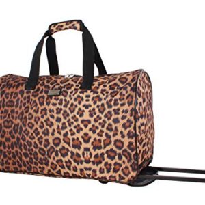 Steve Madden Luggage Suitcase Wheeled Duffle Bag