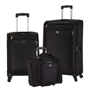 Travelers Club Luggage Monterey 3-Piece Softside Luggage Set