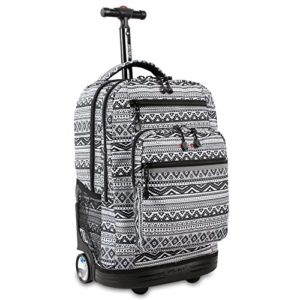 J World New York Sundance Laptop Rolling Backpack