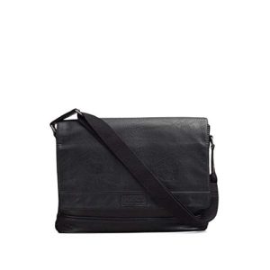 Kenneth Cole REACTION Laptop Messenger Bag, Black