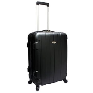 Travelers Choice Rome 25" Luggage, Black