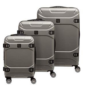 FUL Luggage Molded Detail, Silver