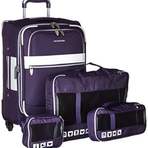 US Traveler Alamosa 4-Piece Carry-on Luggage Set