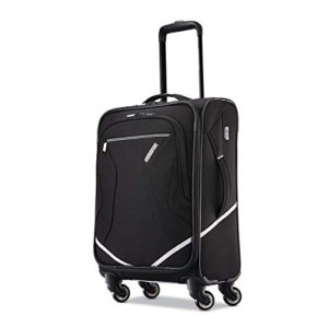 American Tourister Carry-On, Black/White